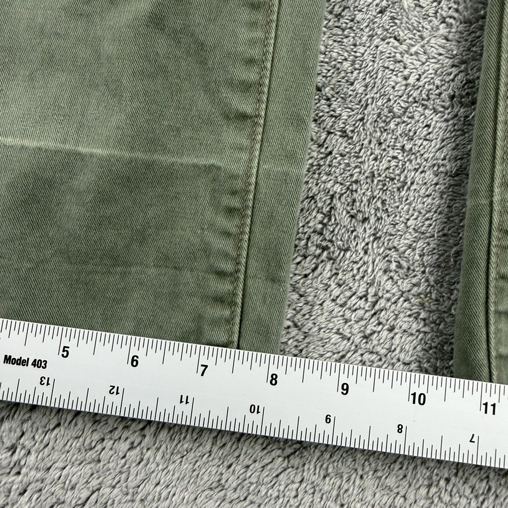 Levis 581 64 Straight Regular Fit Jeans Mens 36x31 Green Mid Rise - Picture 5 of 14
